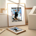 wash your paws painting